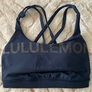 Lululemon Navy Sports Bra